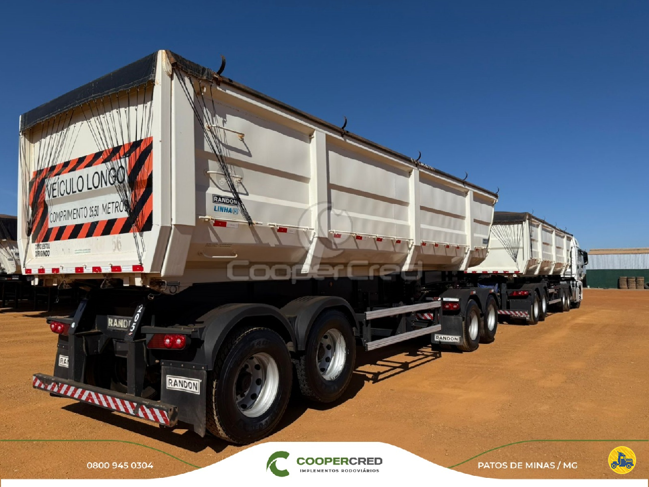 CARRETA RODOTREM BASCULANTE Cooper Cred Implementos Rodoviários MG PATOS DE MINAS MINAS GERAIS MG